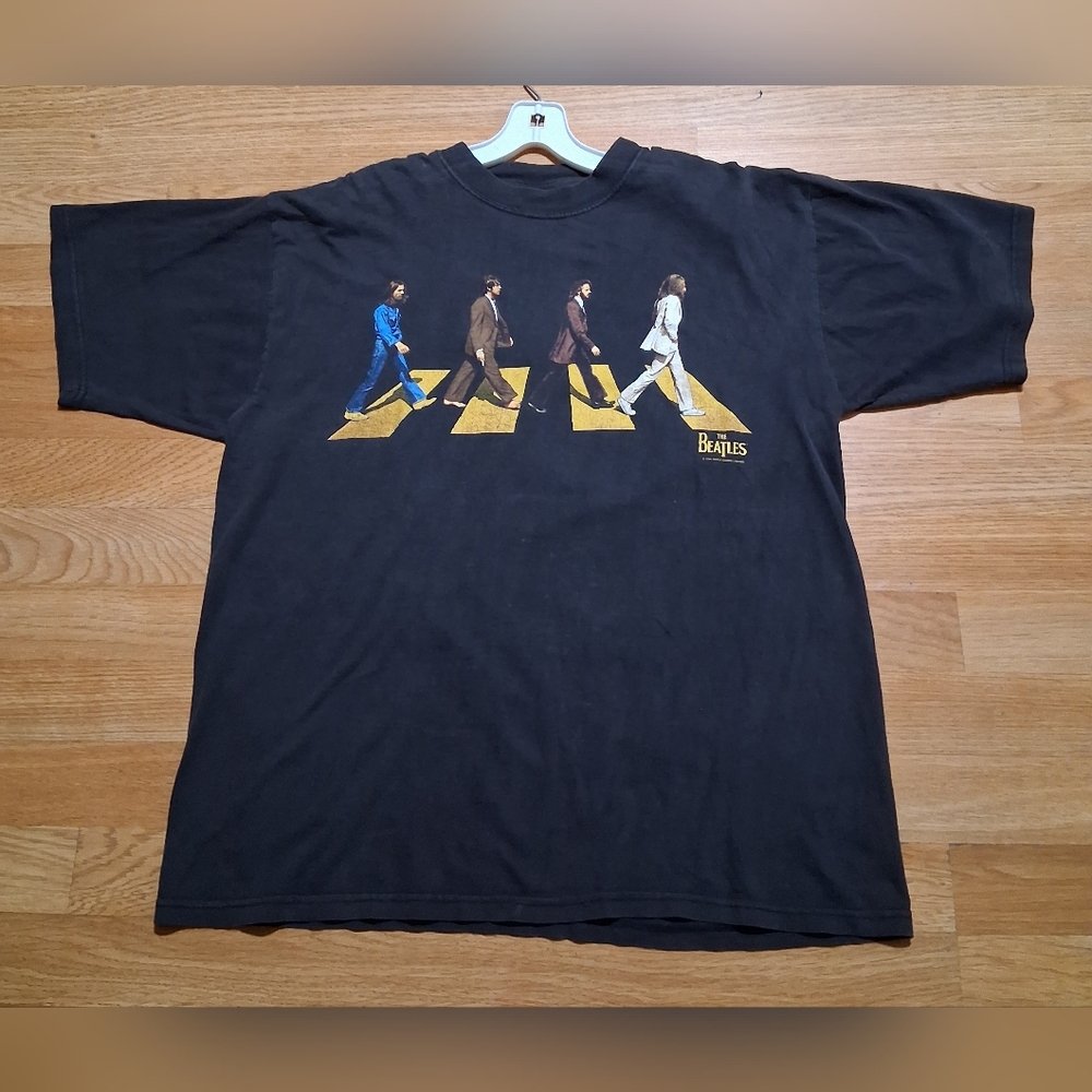 The Beatles Abbey Road Black Graphic Tee